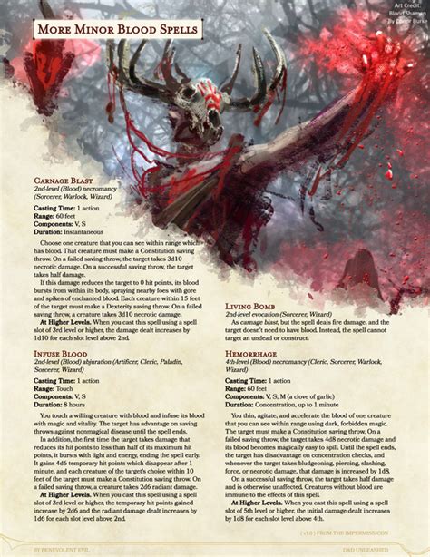 Blood Magic: A Controversial Practice in DnD